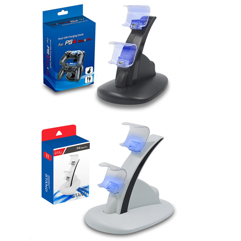 PS4飞机座充 PS4手柄双充 PS4手柄座充 PS4充电器 PS4手柄充电器