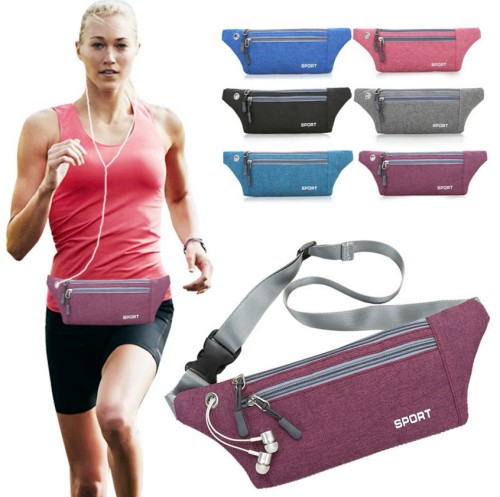 Ultra-Thin Waist Bag Invisible Body Sports Waist Bag Running Multi-Function Mobile Phone Waist Bag 