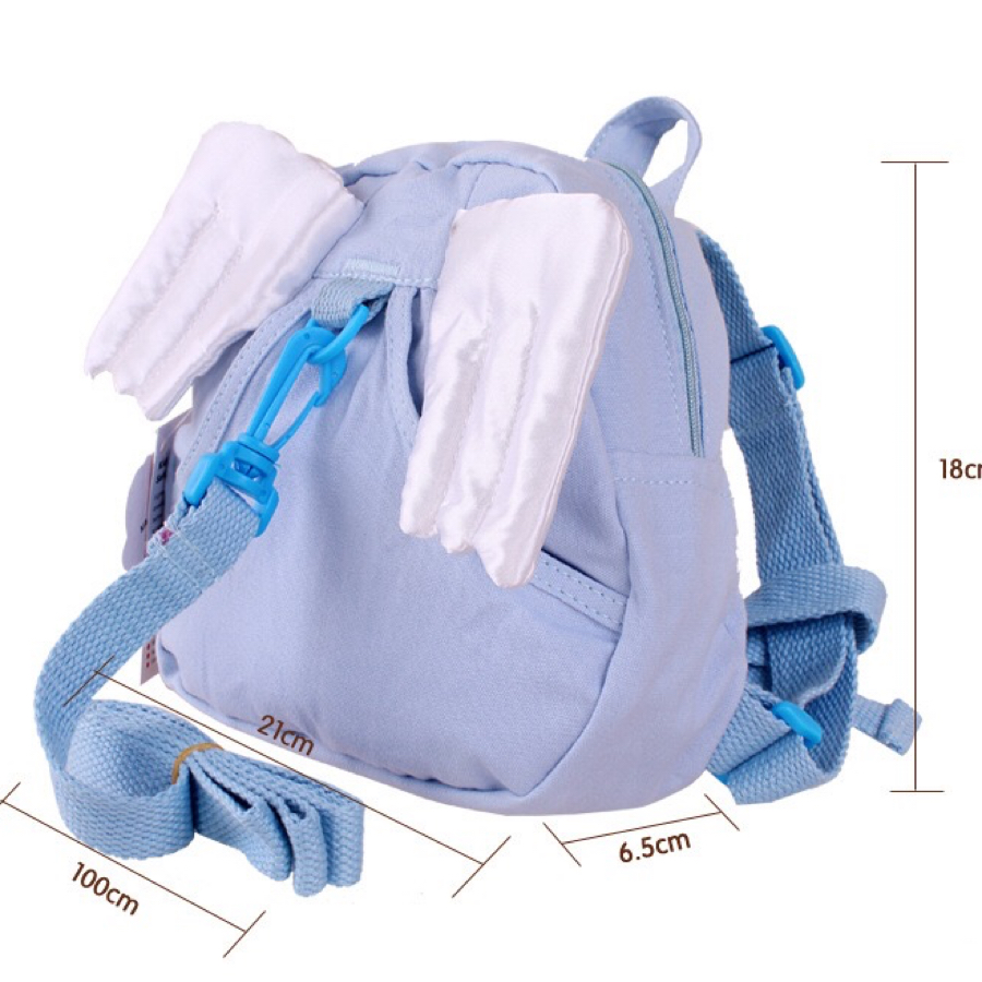 Manufacturers wholesale anti - lost bag angel children shoulder bag ladybird angel wings bag ht