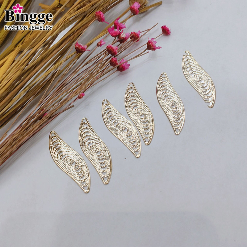 DIY厂家自制小配件几何图形铁片10X32MM 厂家直销