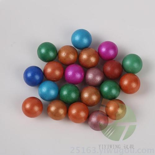 100 PCs 14mm Candy Color Glass Marbles Red Yellow Blue Green Gold Pink Purple Silver Ball