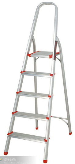 家用梯子 折叠梯 室内人字铝梯 加厚铝梯 多功能梯 伸缩梯 五步梯详情4