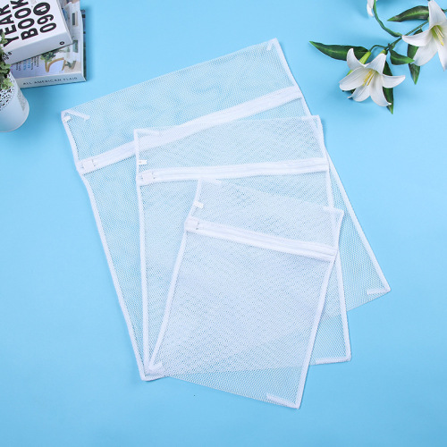 Factory Direct Sales Direct Selling Thickened Coarse Mesh Square Laundry Bag Environmentally Friendly Durable Multifunctional Polyester Protective Laundry Bag Wholesale
