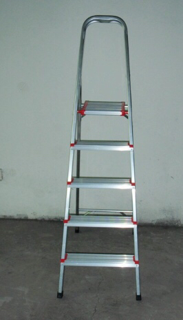 家用梯子 折叠梯 室内人字铝梯 加厚铝梯 多功能梯 伸缩梯 五步梯详情6