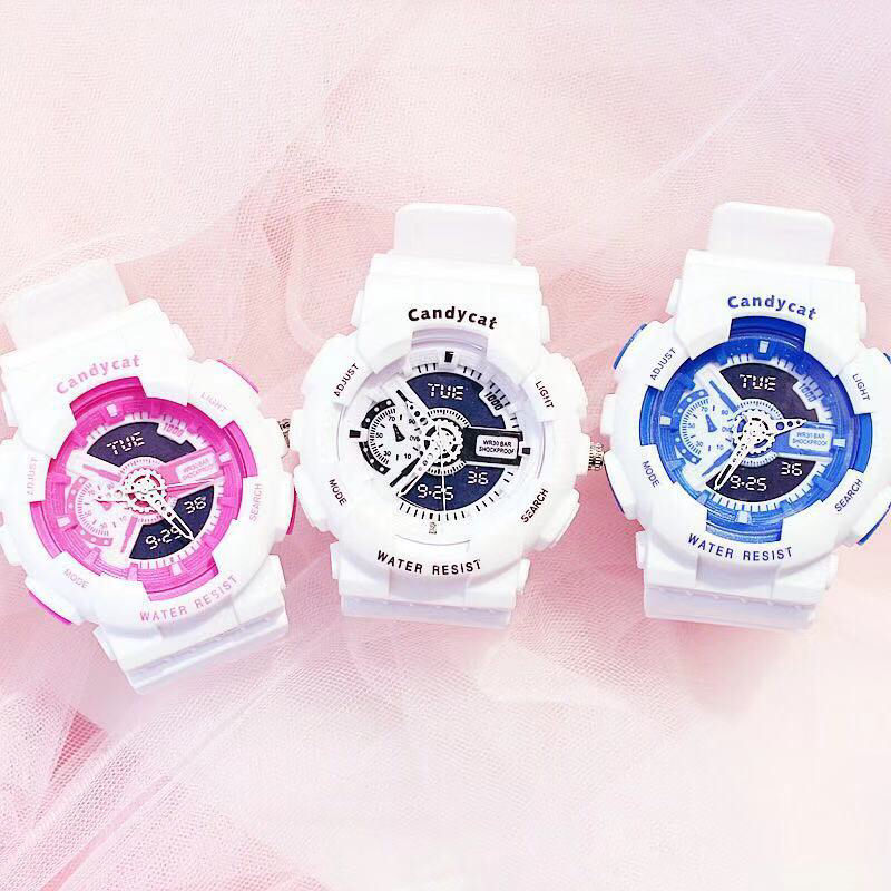 Meimei watch Korean minimalistic trend is not waterproof sports tide tide girl high school lovers Yang zi