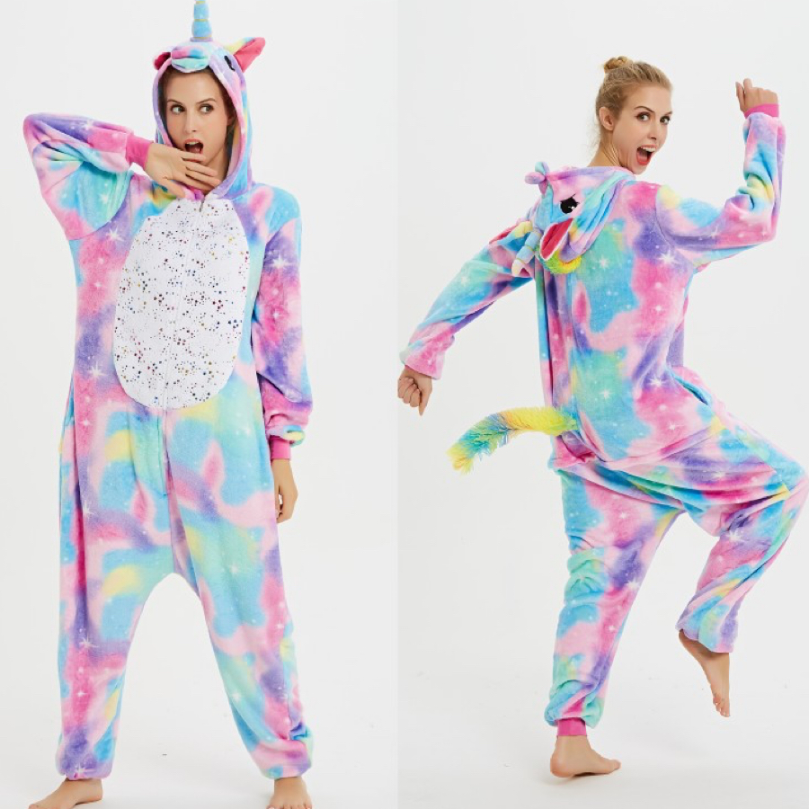 The new 2019 style rabbit and animal pajamas style home clothing is exported to South America and Russia