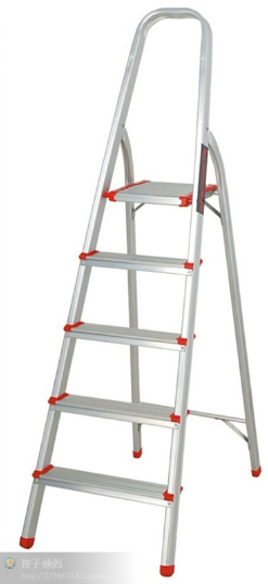 家用梯子 折叠梯 室内人字铝梯 加厚铝梯 多功能梯 伸缩梯 五步梯详情3