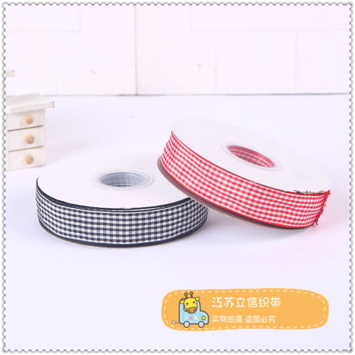 2.5 ‘‘Multi-Color Multi-Specification Plaid Stripe Belt Cake Gift Box Bandage Clothing Bow Tie Ribbon