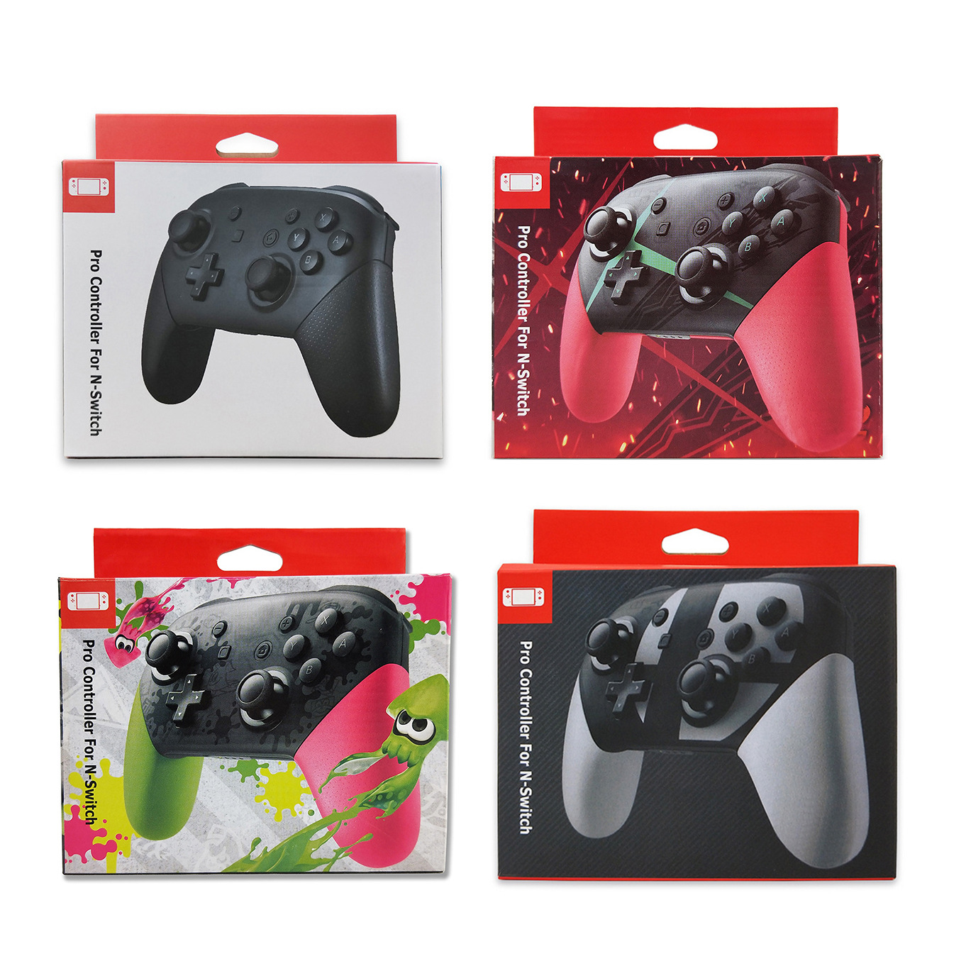 Switch pro无线蓝牙游戏手柄NS双马达主机游戏手柄带截屏振动功能