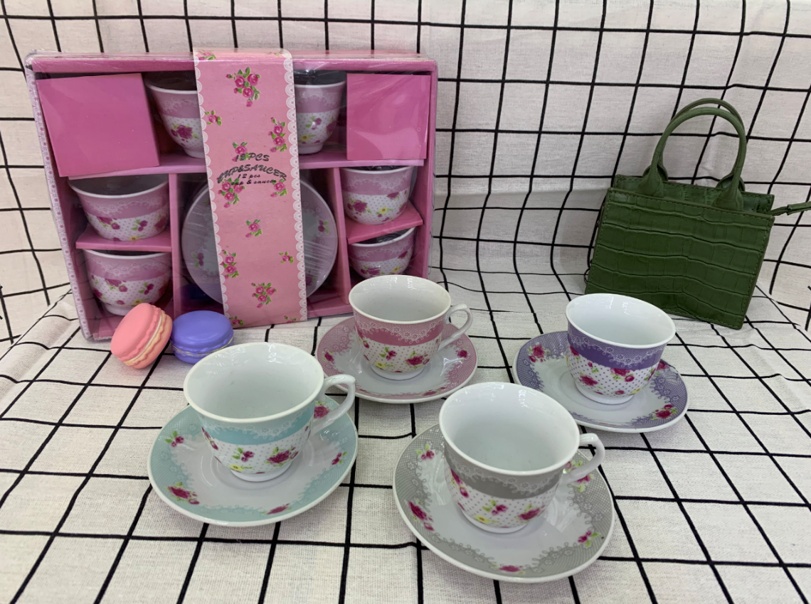 咖啡杯碟咖啡杯高档陶瓷杯出口杯碟