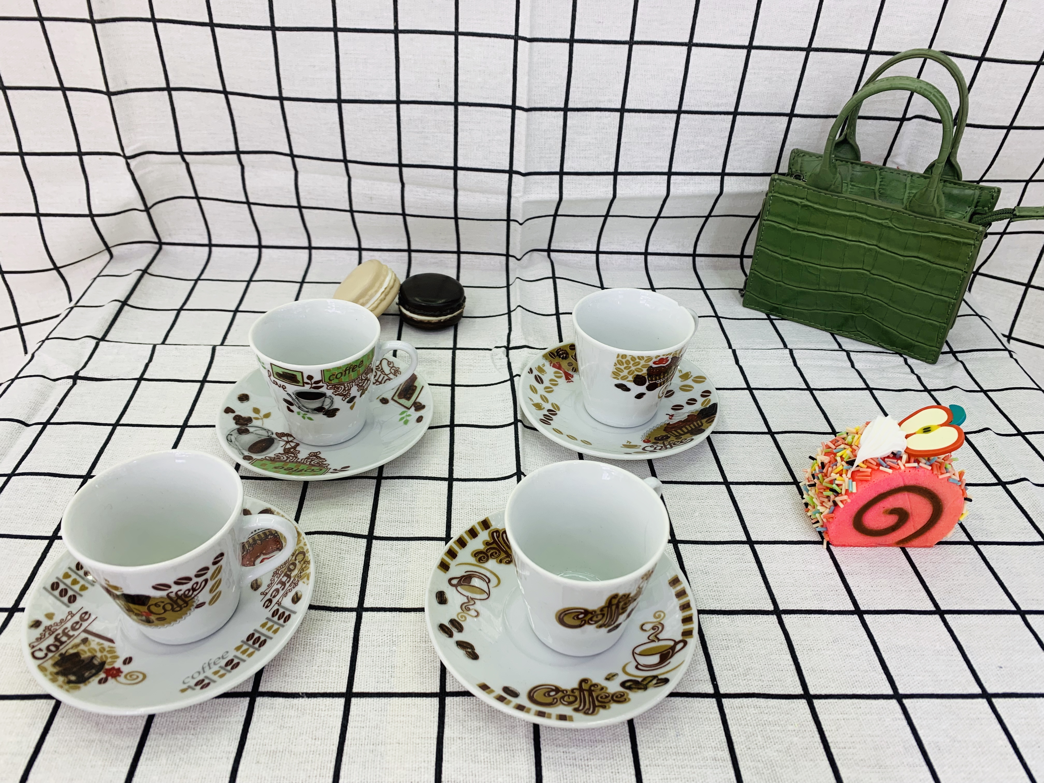 咖啡杯碟咖啡杯高档陶瓷杯出口杯碟