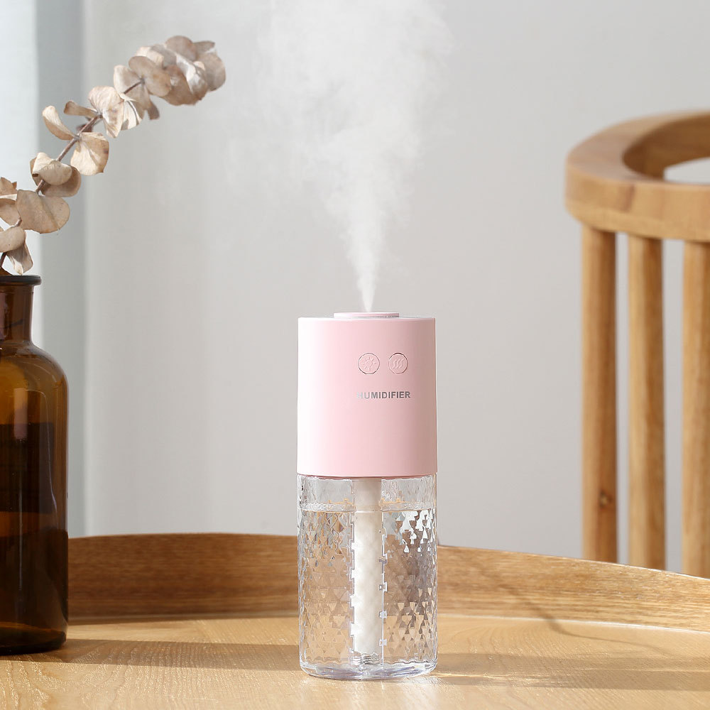 创意新品魔晶加湿器七彩夜灯投影灯usb空气加湿器雾化器家居办公