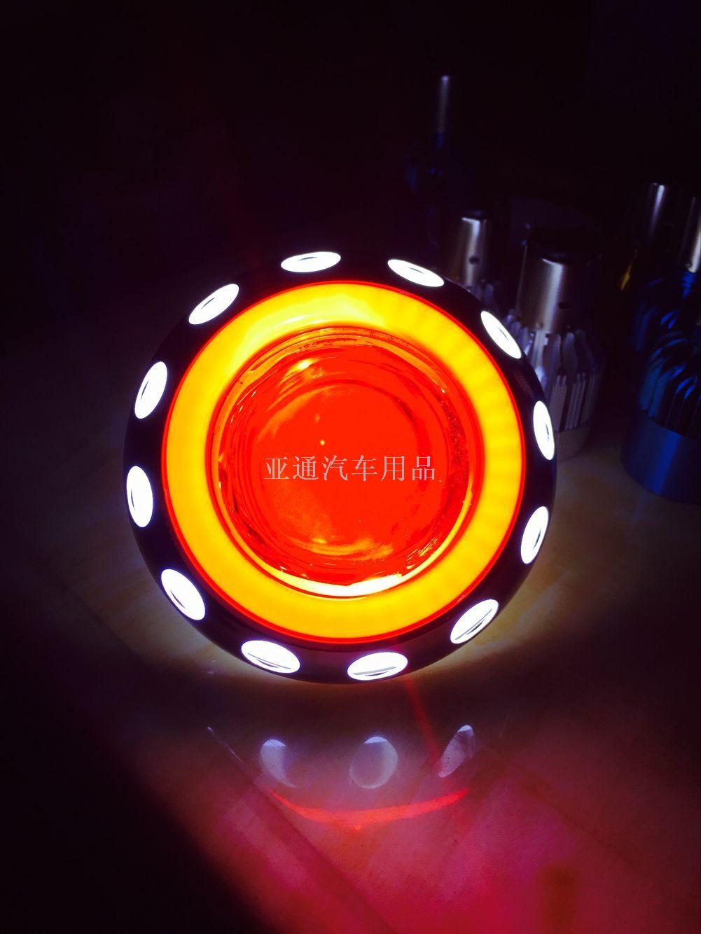 摩托车电瓶车10WLED灯U20蘑菇豆豆天使12V一65Ⅴ