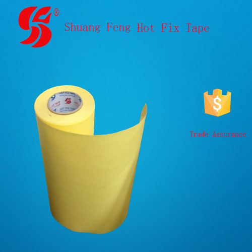 shuangfeng hot paper yellow hot paper various specifications rhinestone sticky and picture printed paper 32 * 100m