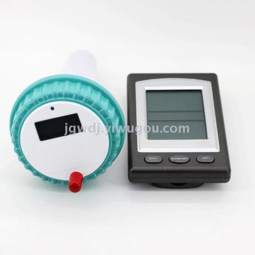Wireless Buoy Swimming Pool and Spa Thermometer Remote Waterproof Bathtub Thermometer