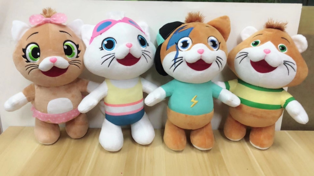 意大利动漫站姿四喜猫系列玩偶_东莞桦莘玩具商行_义乌购