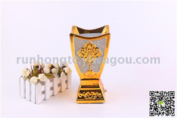 2019经典款阿拉伯电镀陶瓷香炉 碳炉电炉 家居工艺品