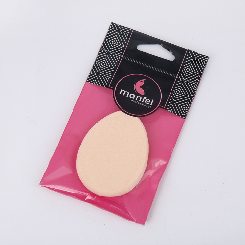 new oval powder puff latex single pack dry puff makeup beauty tools factory direct