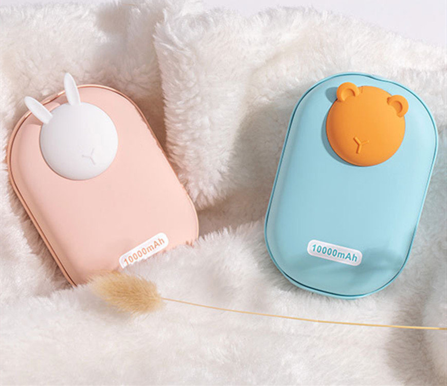 可爱卡通Q宠暖手宝户外轻松便携学生暖手宝暖宫宝充电宝两用