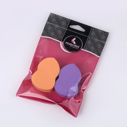 Cute Style Wet and Dry Powder Puff Bouncy Makeup Latex Powder Puff Multi-Shape Powder Puff 2 Pieces Factory Direct Sales