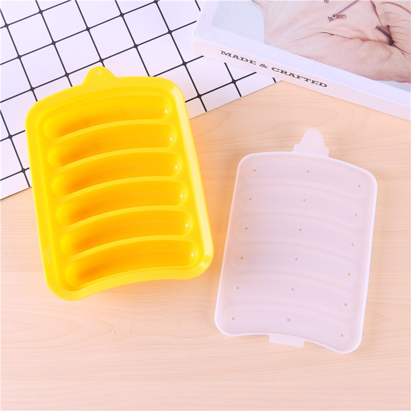 The Food - grade baby sausage mould homemade silicone baby sausage mould for ham sausage, egg sausage and steamed meat sausage