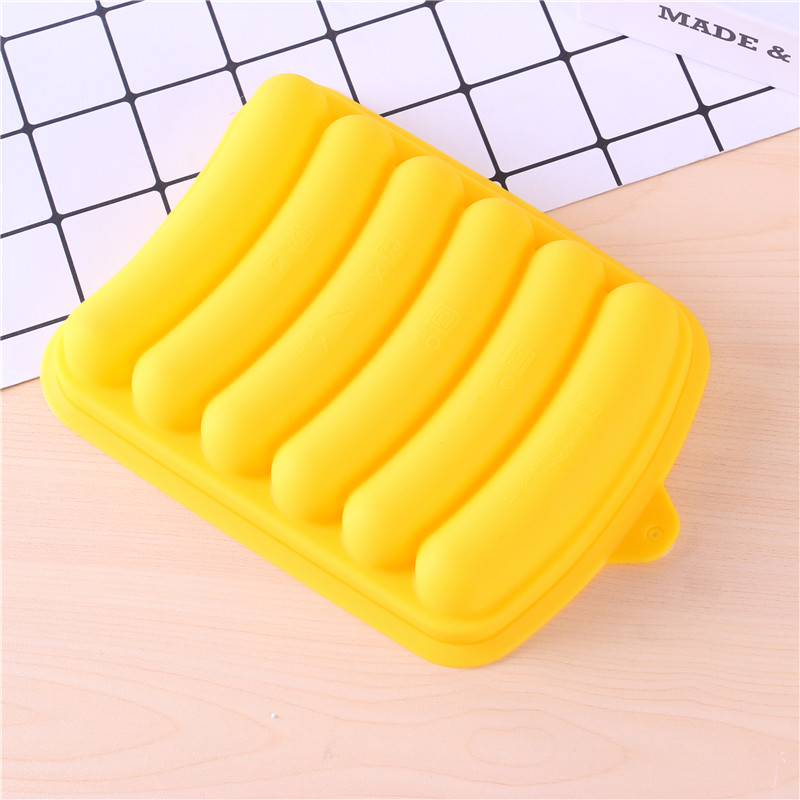 The Food - grade baby sausage mould homemade silicone baby sausage mould for ham sausage, egg sausage and steamed meat sausage