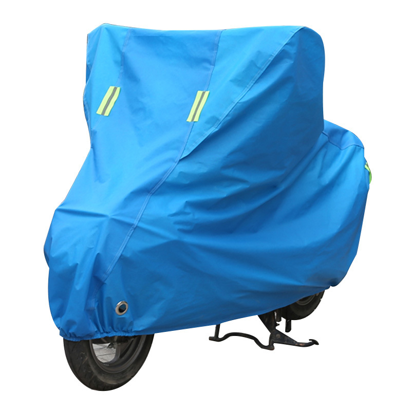 Customized motorcycle cover190T polyester taffeta with anti-theft lock sun protection dust electric