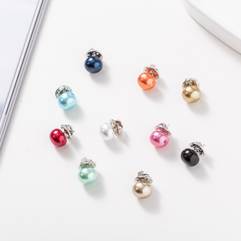 韩国防走光扣小胸针女夏别针装饰创意胸花百搭固定衣服饰品女