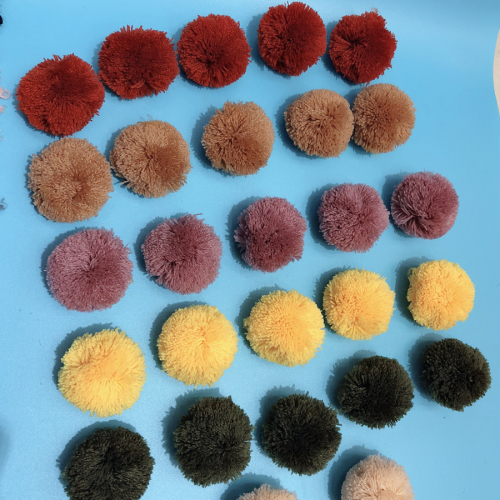 Exquisite Cashmere Fur Ball， Size and Specification Can Be Customized， Multiple Colors， Factory Direct Sales