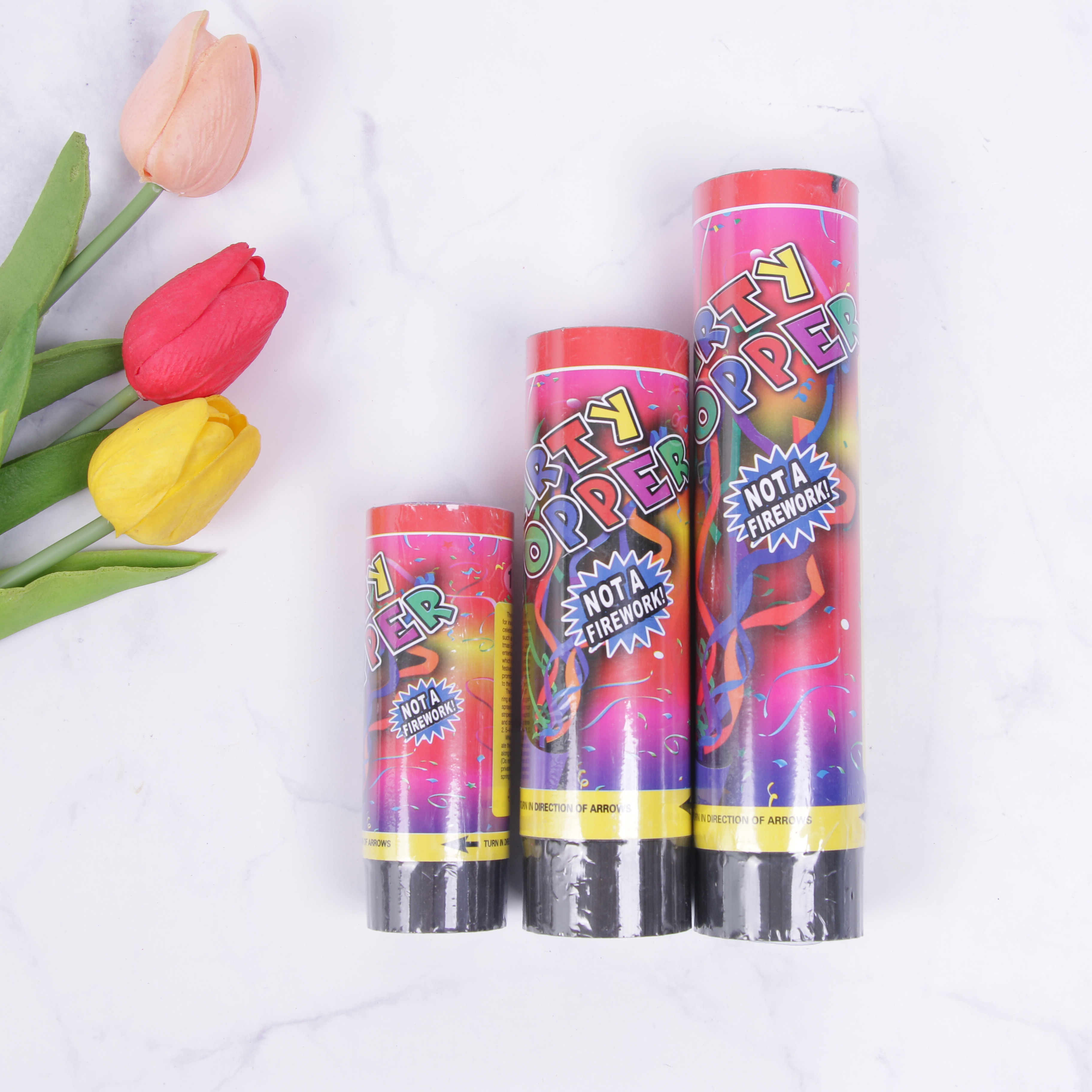 派对生日弹簧小孩亮片纸片五彩纸屑礼花小礼花礼炮礼花筒节日用品