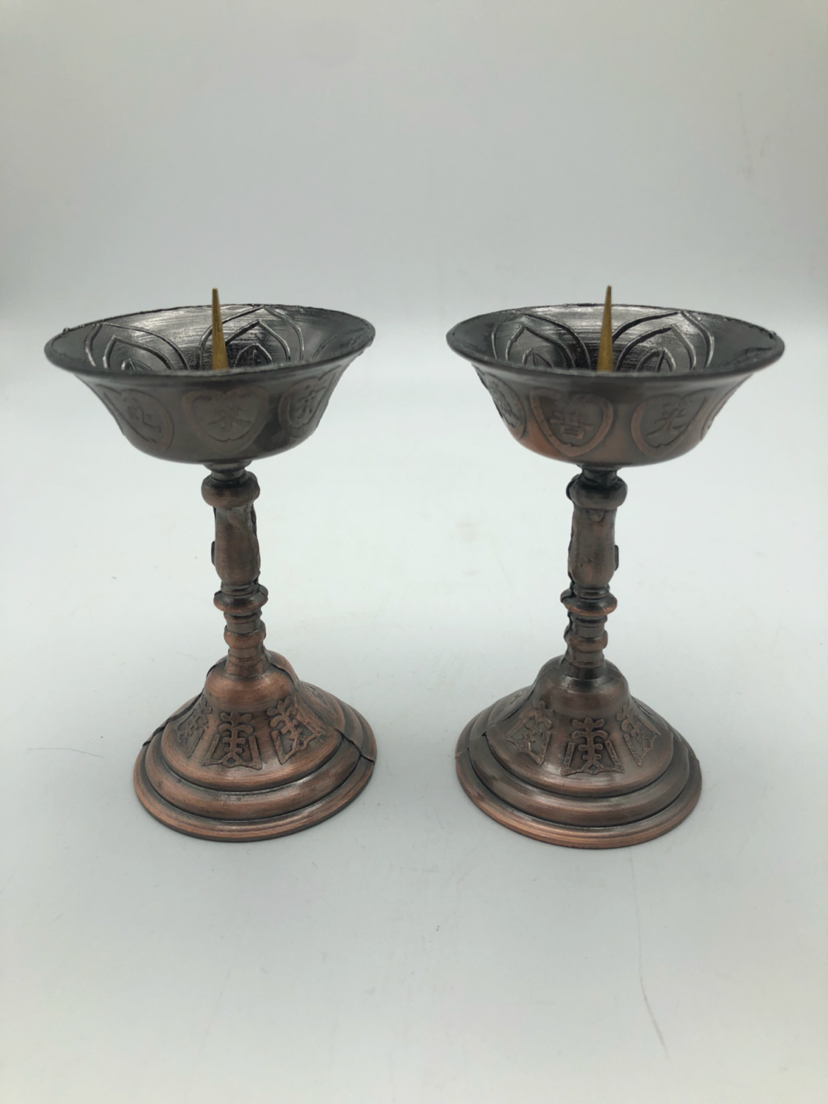 青铜色烛台/红铜色烛台/金色烛台