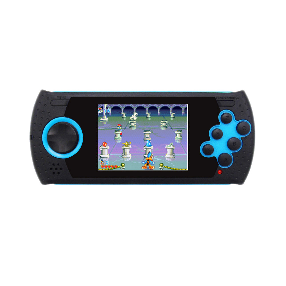 MD16掌上游戏机PSP  FC复古掌机  16位SEGA多功能模拟器