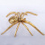 Resin Crafts Modern Minimalist Oversized Gold Spider Ornaments Personalized Home Living Room Decoration Furnishings