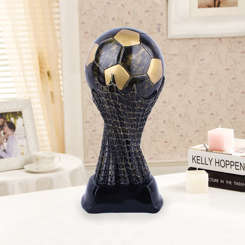 树脂工艺品 世界杯足球奖杯家居装饰品摆件 创意礼品 定制