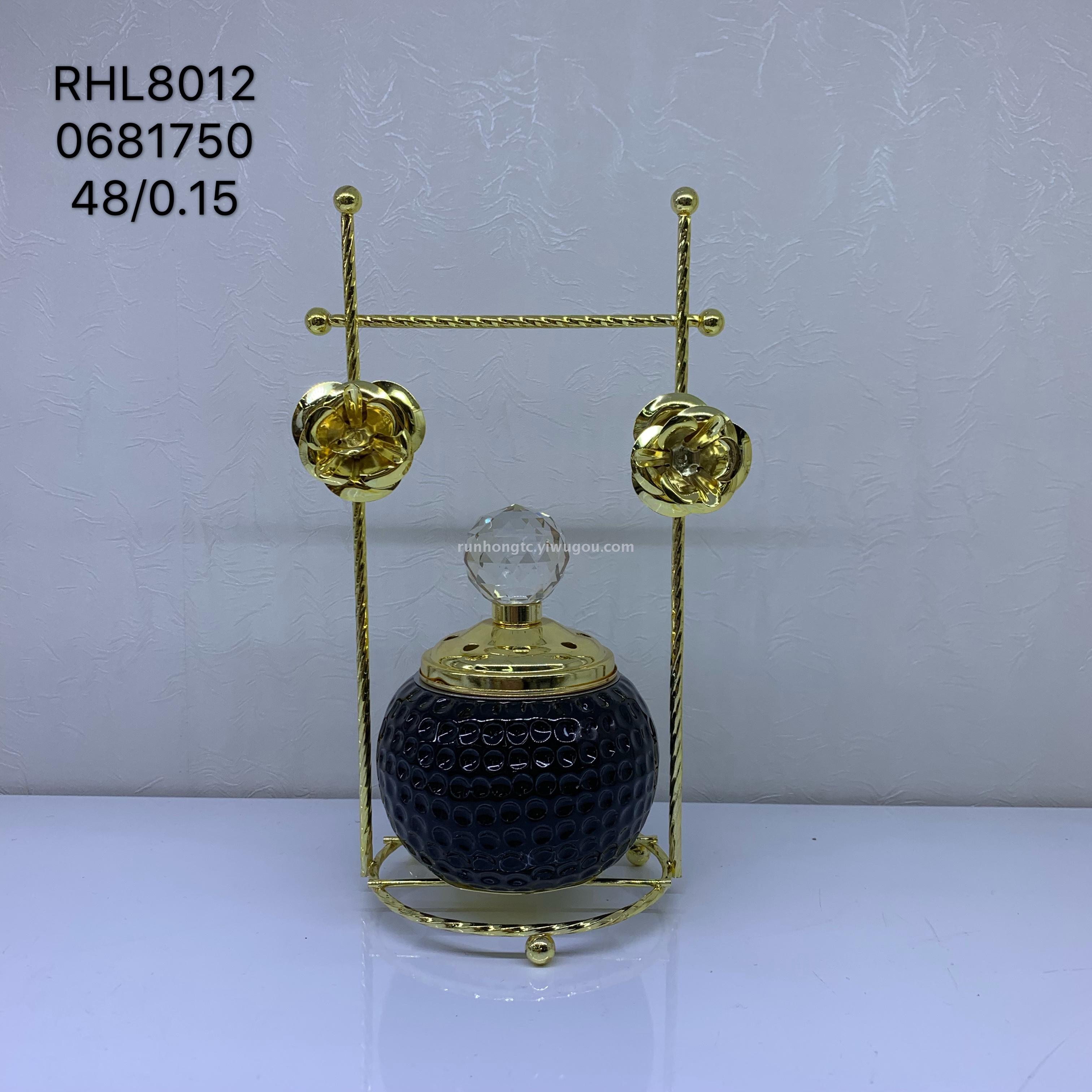 2019经典款阿拉伯陶瓷加铁香炉 碳炉电炉 家居工艺品