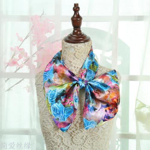 Fashionable and Changeable Towel Silk Scarf Customization as Request Factory Direct Sales Jane Eyre Silk Edge