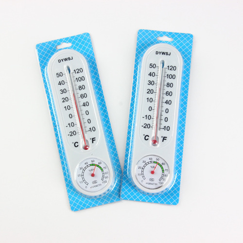 plastic thermometer white plastic indoor thermometer dual-use stall two yuan shop small goods 2 yuan shop wholesale