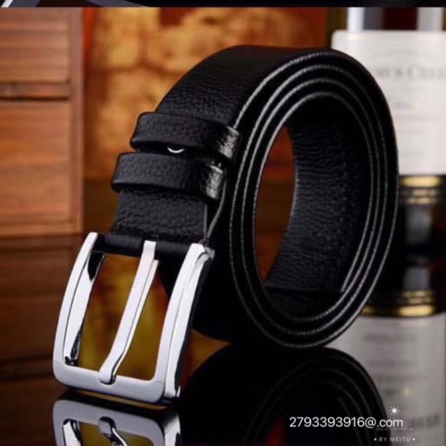 men‘s business casual first layer real leather pin buckle factory direct sales