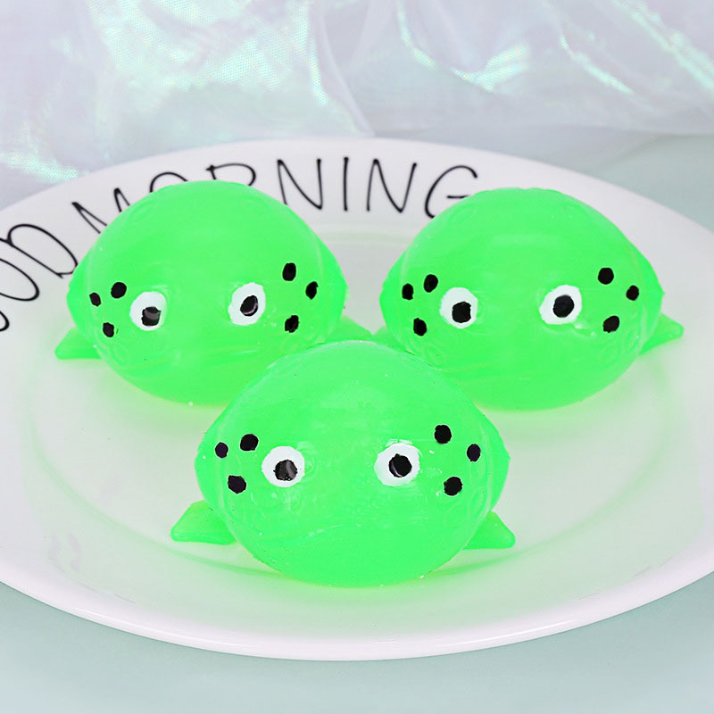发泄水球 绿色青蛙发泄球解压环保无味健康耐摔玩具水球厂家直销