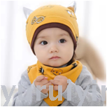Baby Supplies Newborn Baby Hat Infant Gold Horn Silver Horn Babies‘ Multi-Color Can first Sample Customization 