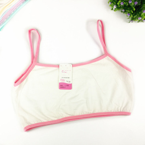 Cheap Running Volume Student Growth Period Single Layer Wrapped Chest AliExpress E-Commerce Platform Hot Selling Less Cotton Women‘s Bra Underwear