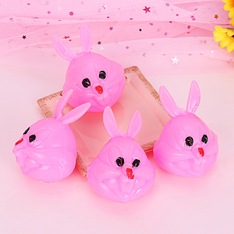 发泄水球兔子发泄球网红地摊爆品少女儿童水球玩具夏捏不爆摔打