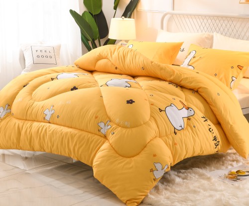 Yiwu Snow Pigeon Wave Point Thermal Winter Duvet Thickened Cotton Is Wholesale by Student Duvet Manufacturers