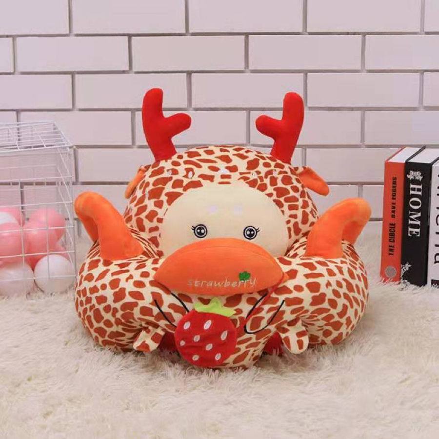 Baby safety seat Mr Santa deer series plush sofa toys