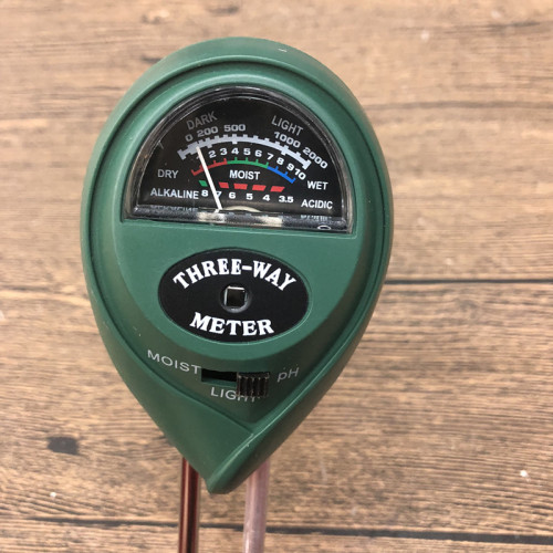Thermometer Physical Sensing Soil Moisture Meter/Soil PH Meter Soil Acidometer Thermometer 29B Green