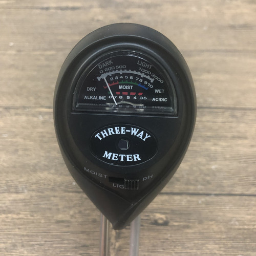 thermometer physical induction soil hygrometer/soil ph meter soil ph meter thermometer 29b black
