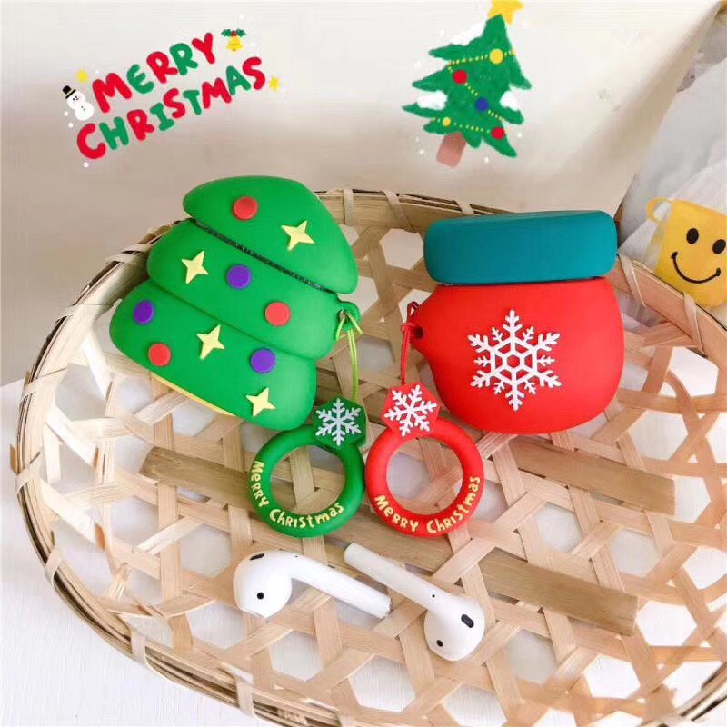 Christmas series deer tree santa shoes snowflake ❄ elk, apple three-dimensional soft shell, 1-2 generations of general p