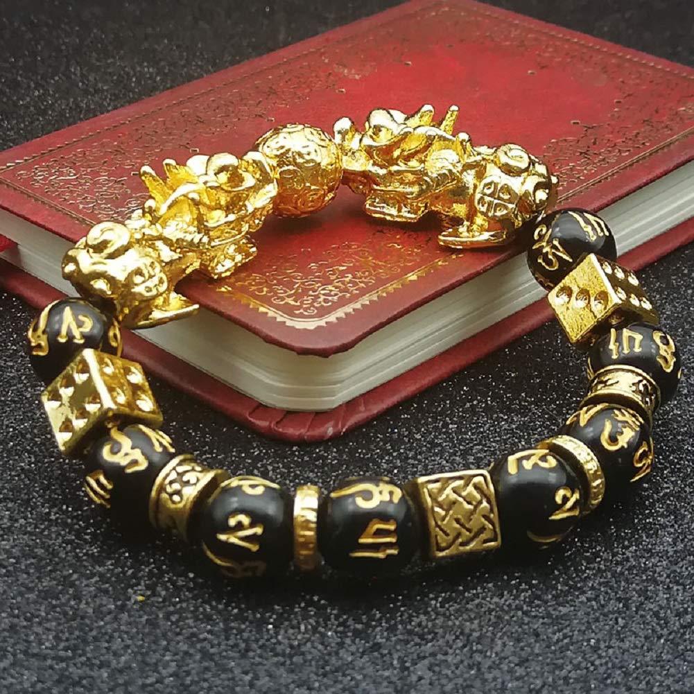 仿沙金貔貅皮丘手链越南沙金仿黄金招财貔貅手链饰品手链