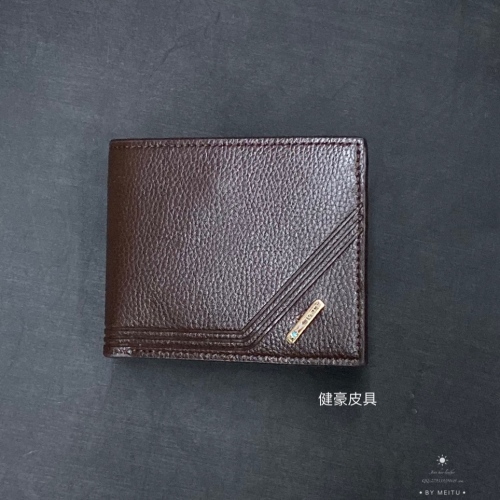 Men‘s Wallet Genuine Business Casual European and American Leather Wallet Men‘s Wallet Spot Direct Sales
