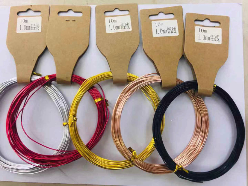 Color aluminum wire diy handmade materials accessories Color line